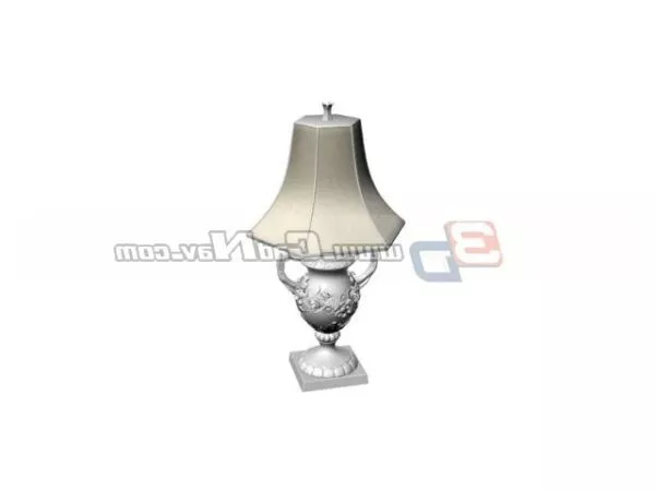 Ceramic Table Lamp Design 3d model Ceramic Table Lamp Design 3d model
