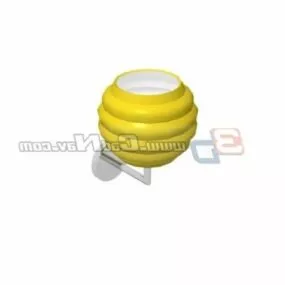 Decorative Design Wall Light 3d model