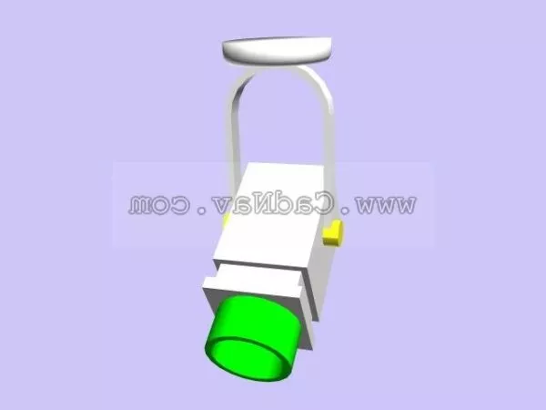 Spotlight Ray Ceiling Light 3d model