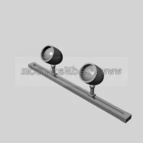 Studio Track Spot Lighting 3d model