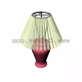 Ceramic Table Lamp Design 3d model