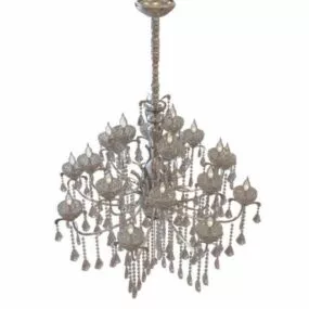 19 Lights Ceiling Candelabra Chandelier 3d model