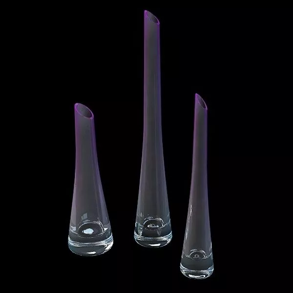 3 Tall Vase Decoration Sets 3d model 3 Tall Vase Decoration Sets 3d model