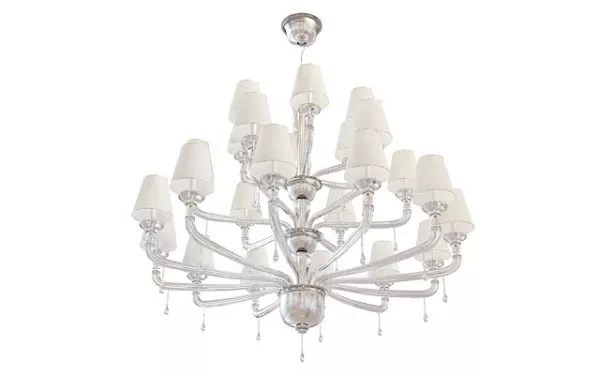 Dinning Room 3 Tier Chandelier 3d model Dinning Room 3 Tier Chandelier 3d model