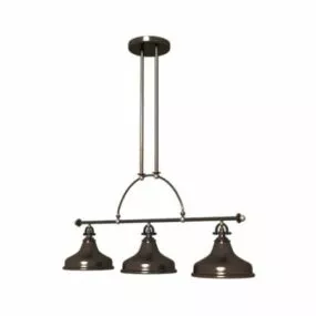 Antique Pendant Lamp 3 Light Style 3d model