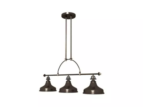 Antique Pendant Lamp 3 Light Style 3d model Antique Pendant Lamp 3 Light Style 3d model