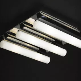 Ceiling Lamp 3 Light Style 3d model