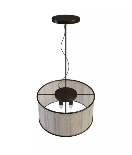 Drum Shade Home Pendant Lighting 3d model Drum Shade Home Pendant Lighting 3d model