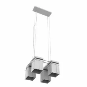 Home Lighting 4 Light Hanging Lamp 3d model