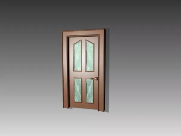 Panel Wall Bubble Pattern 3d model