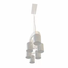 Kitchen 6 Light Pendant Lighting 3d model