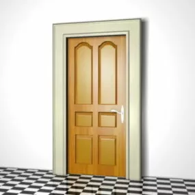 6 Panel Door Designr 3d model