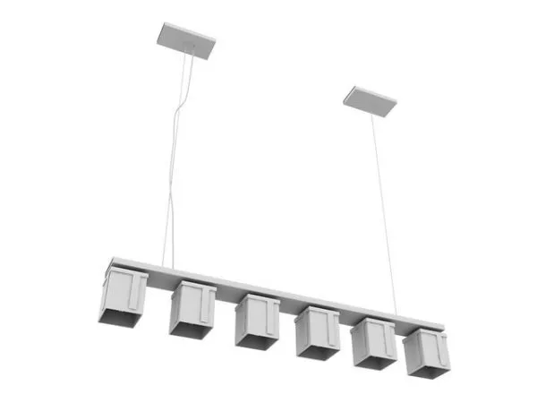 Home Lighting 6 Lights Hanging Lamp 3d model Home Lighting 6 Lights Hanging Lamp 3d model