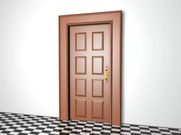 Panel With Carved Hole Decoration 3d model