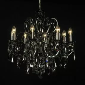 Crystal Chandelier 8 Light Design 3d model