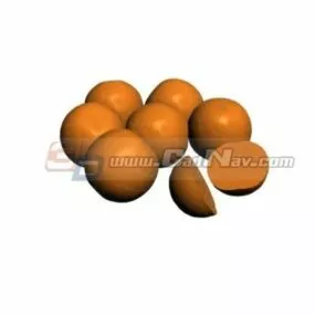 Fruits Bunch 3d model