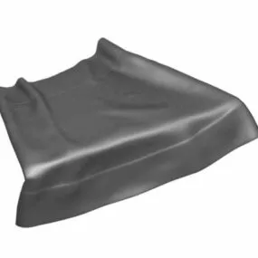 A Line Skirt Women Fashion 3d model