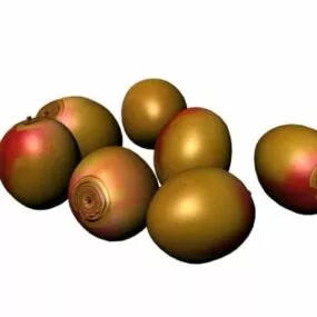 Food Pile Of Mango 3d model