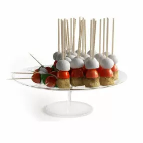 Food On Plate 3d model