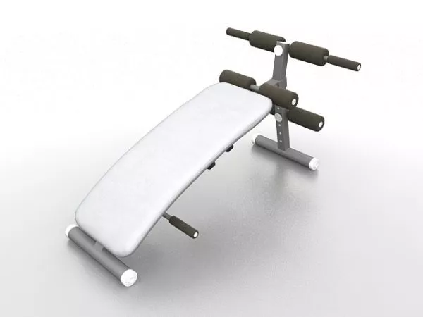 Gym Equipment Rack Like Tube Frame 3d model