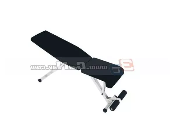 Gym Equipment Rack Like Tube Frame 3d model