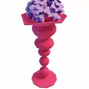 Tableware Abstract Decorative Vase 3d model