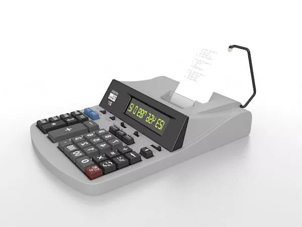 Price Computing Scale 3d model