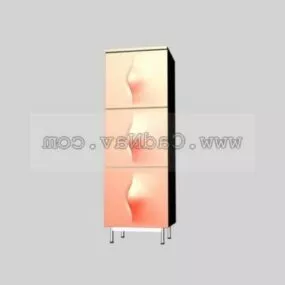 Acerbis Furniture Bedroom Wardrobe 3d model