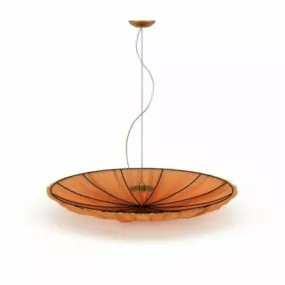Acrylic Bowl Ceiling Pendant Light 3d model