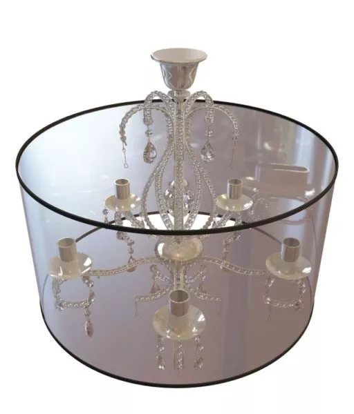 Home Acrylic Pendant Light 3d model Home Acrylic Pendant Light 3d model