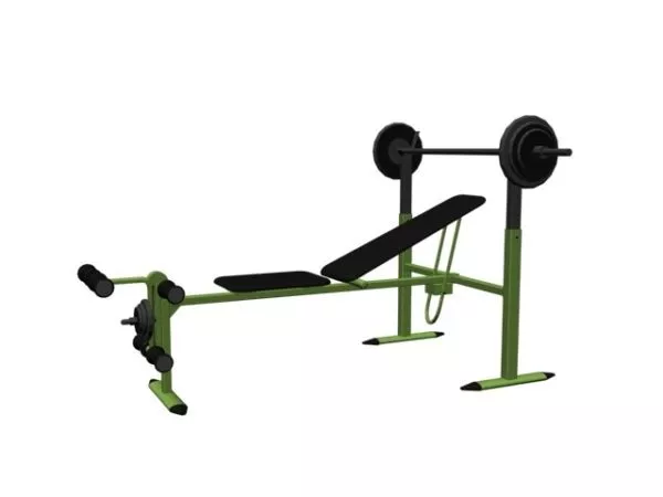 Bend Barbell 3d model