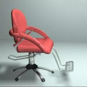 Beauty Salon Rotate Barber Chair 3d model