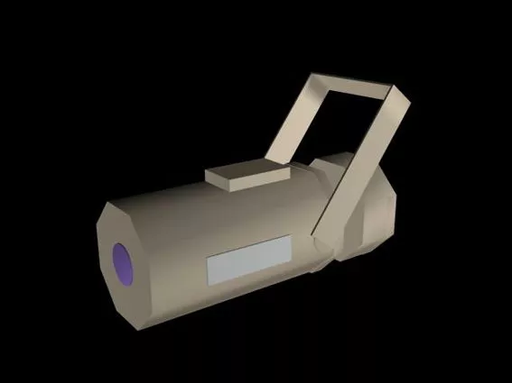 Studio Adjustable Spot Light 3d model Studio Adjustable Spot Light 3d model