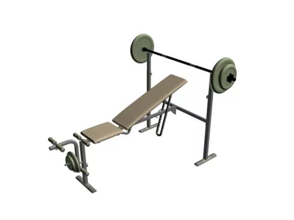 Gym Treadmill 3d model