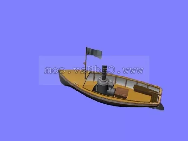 Titanic Passenger Cruise 3d model