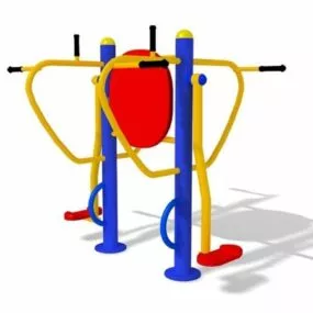 Air Walker Glider Exercise Machine 3d model