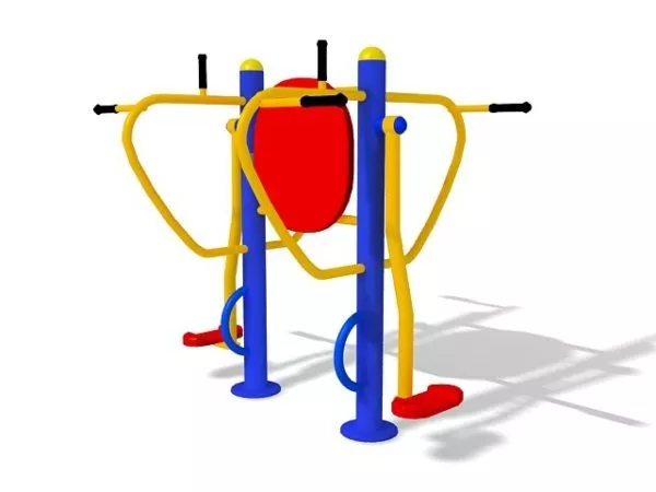 Air Walker Glider Exercise Machine 3d model Air Walker Glider Exercise Machine 3d model