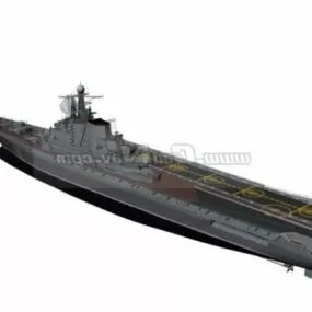 Aircraft Carrier Watercraft 3d model