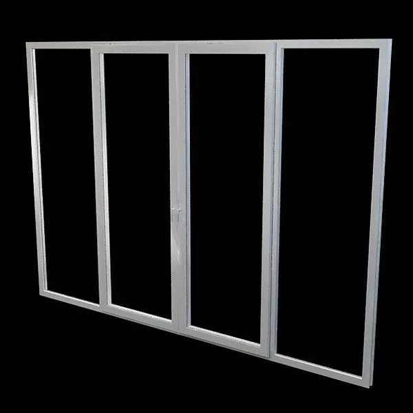 Window Frame Arc Top 3d model