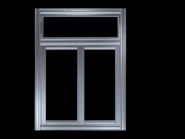 Aluminium Windows Frame 3d model Aluminium Windows Frame 3d model
