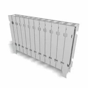 Home Aluminum Radiators 3d model