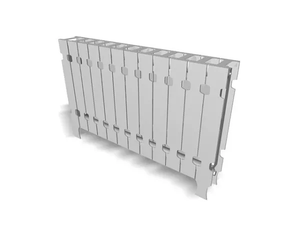 Radiator Heater Inside Unit 3d model
