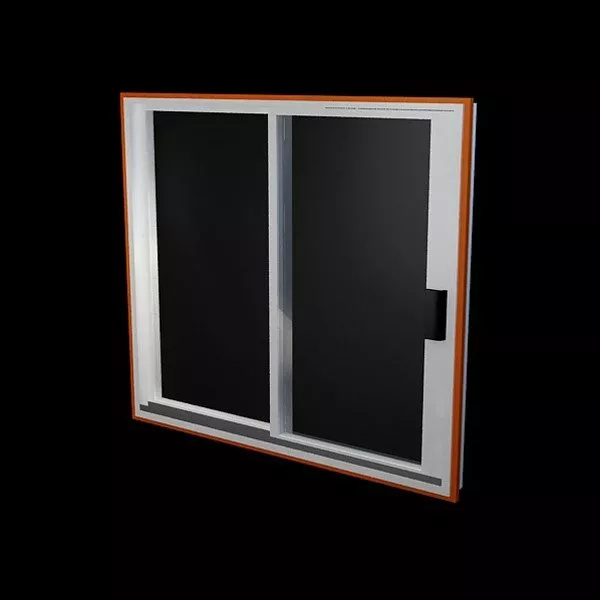 Decorative Circle Gothic Window 3d model