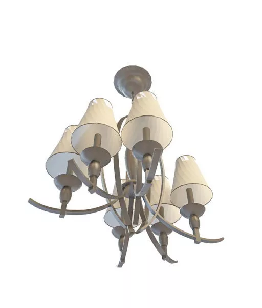 American Home Chandelier 3d model American Home Chandelier 3d model