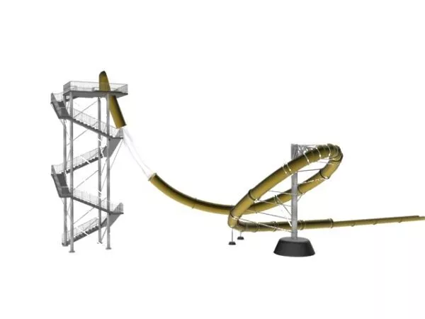 Inflatable Slide Playground 3d model