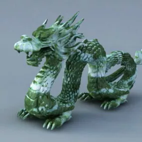 Ancient Chinese Dragon 3d model