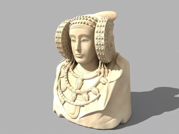 Ancient Stone Iberian Sculpture 3d model Ancient Stone Iberian Sculpture 3d model