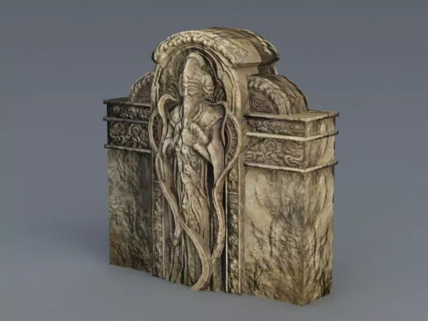 Ancient Stone Relief Sculpture 3d model Ancient Stone Relief Sculpture 3d model