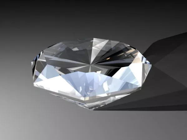 Clear Perfect Diamond 3d model