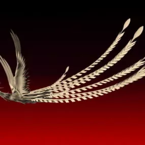 Character Phoenix Rigged Animated 3d model